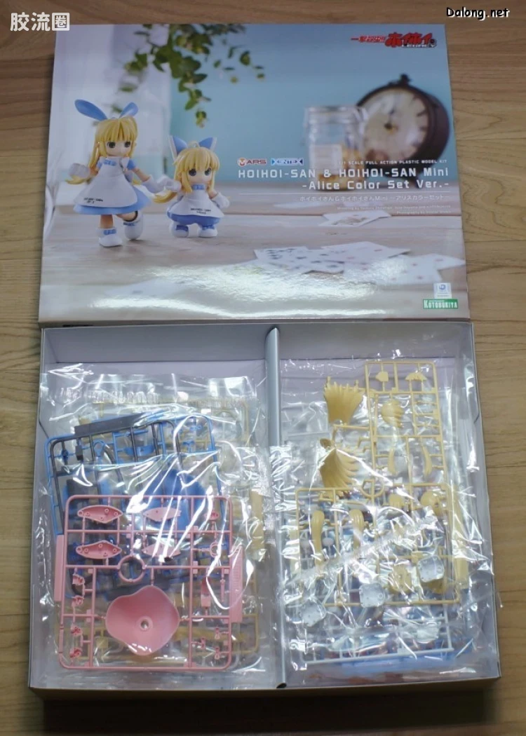 寿屋综合拼装模型系列 一击杀虫!小惠惠 小慧慧&小慧慧Mini~爱丽丝配色~ - 图片